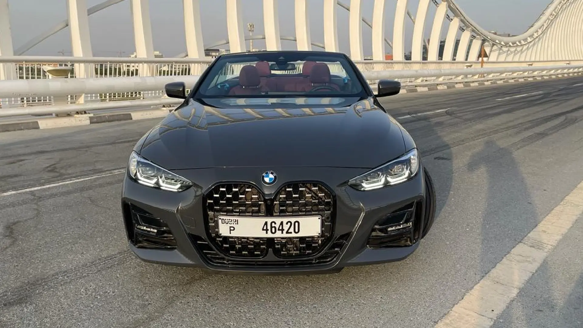 BMW 420i Convertible 2024 rental dubai