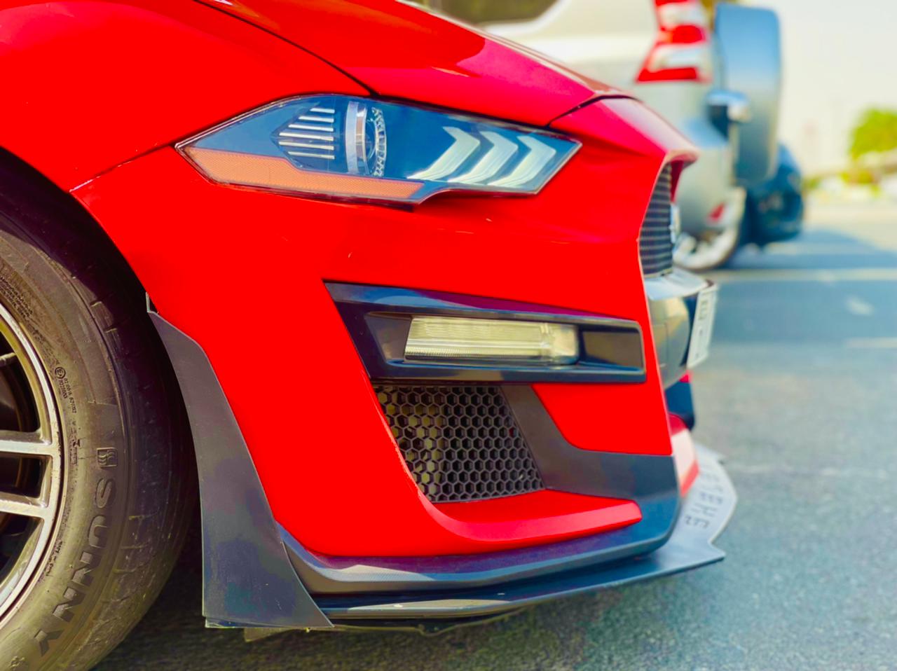 Ford Mustang  RED 2019 Rental Dubai