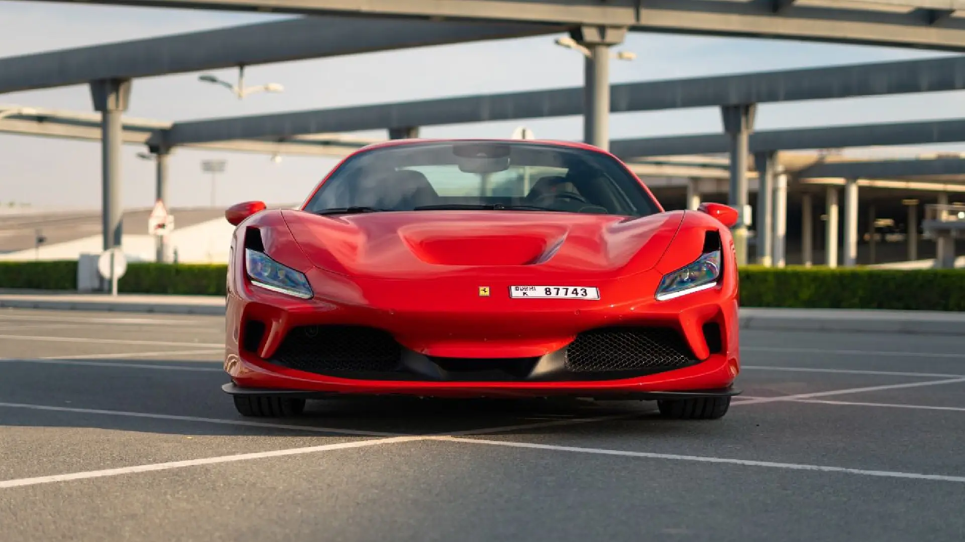 Ferrari F8 Spider  BEIGE 2023 Rental Dubai