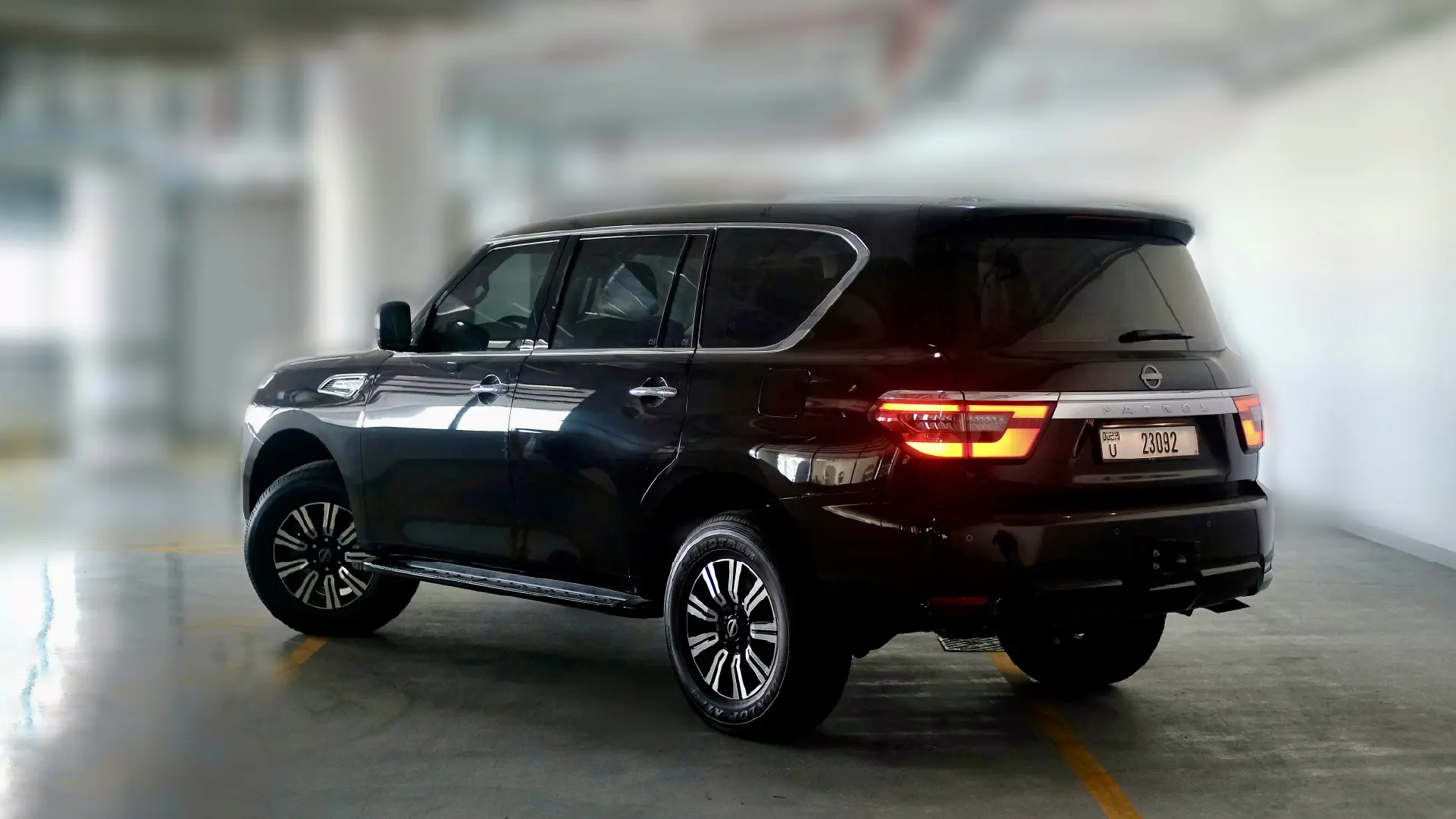 Nissan Patrol  BLACK 2024 Rental Dubai