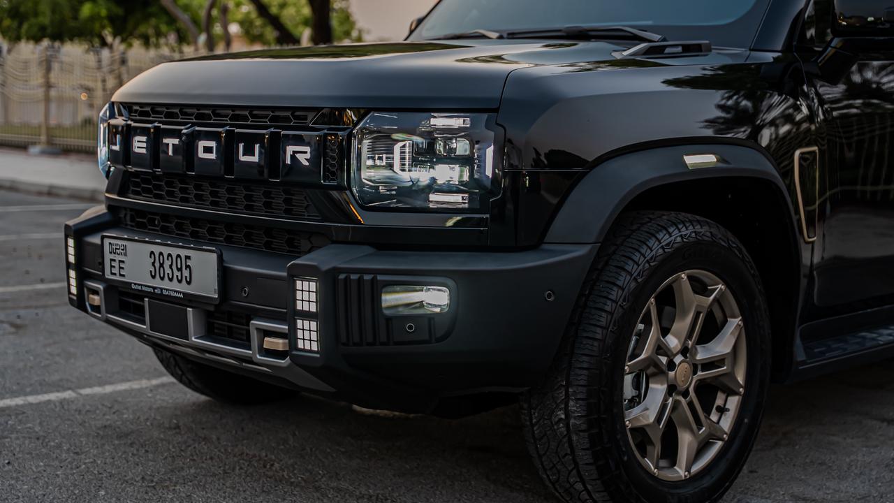 Jetour T2 2025  BLACK 2025 Rental Dubai