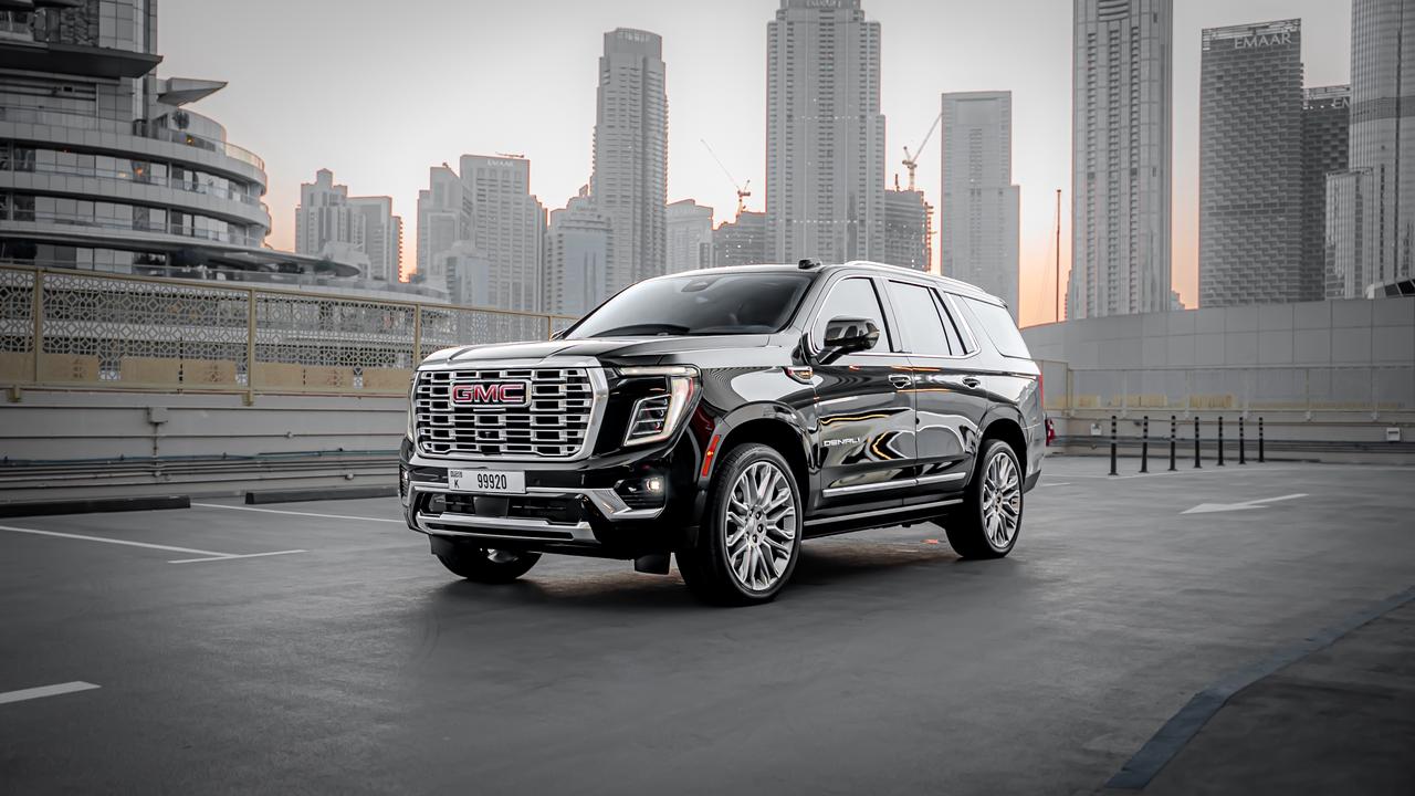 GMC Yukon Denali 2025  BLACK 2025 Rental Dubai