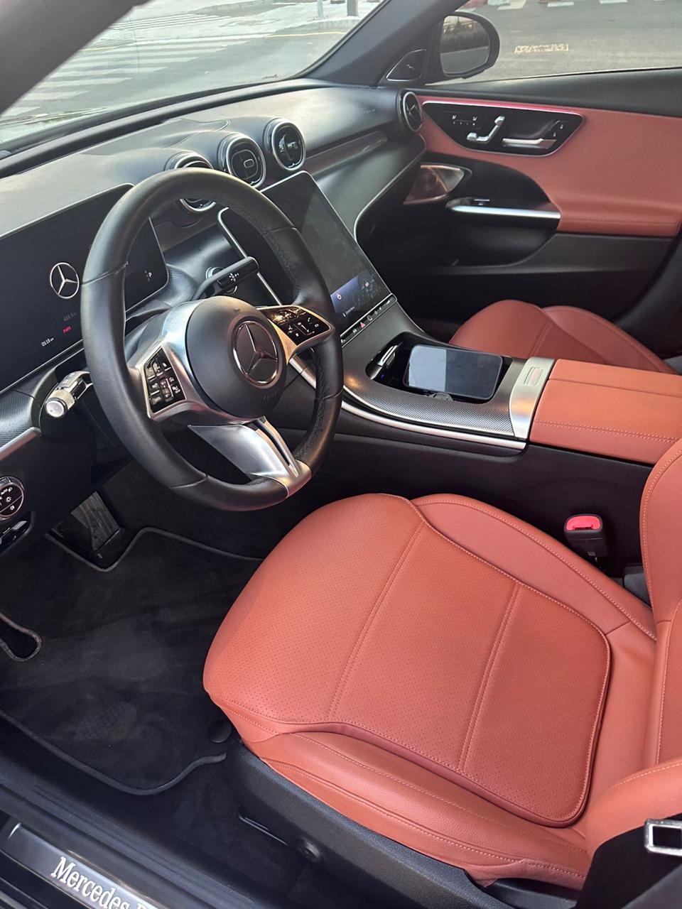 Mercedes C300 4MATIC 2025  BLACK 2025 Rental Dubai