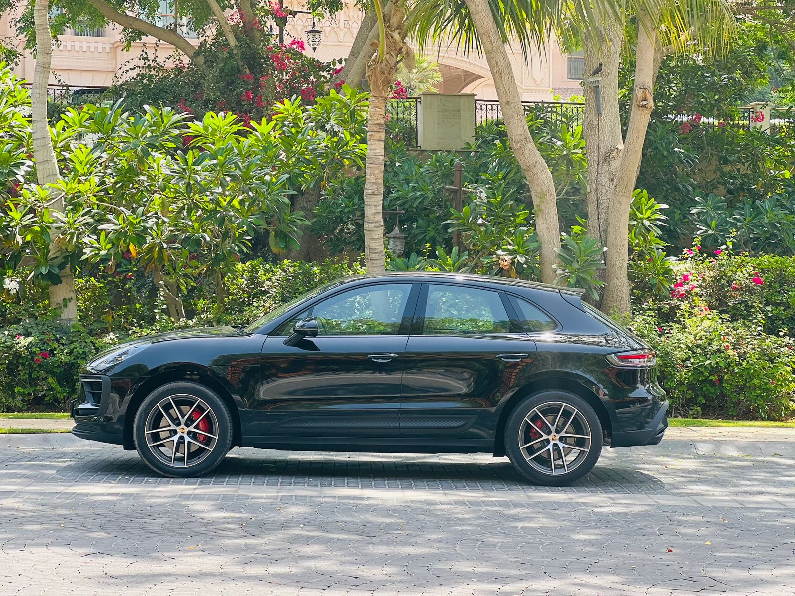 Porsche Macan S 2023 (red beautiful interior)  BLACK 2023 Rental Dubai