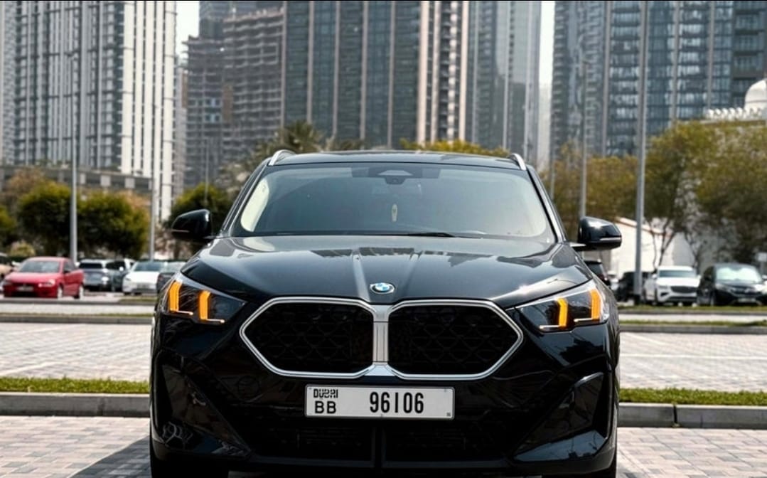 BMW X2 sDrive 2025  BLACK 2025 Rental Dubai