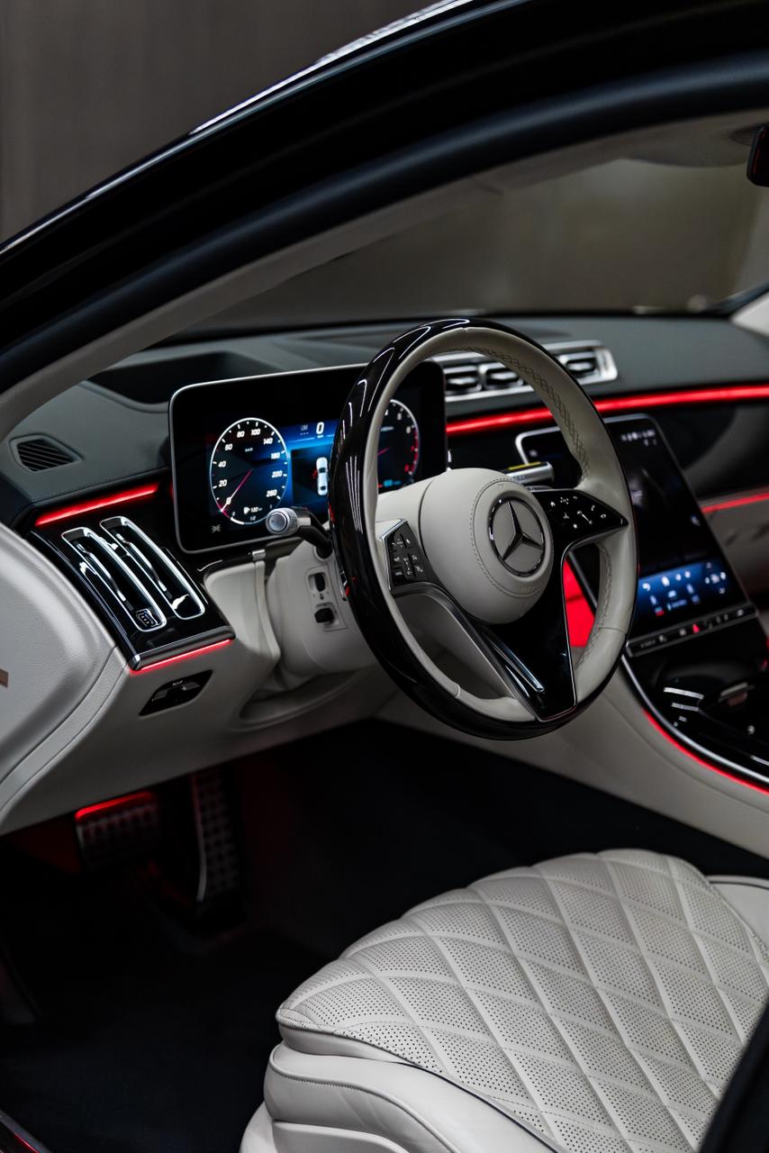 Mercedes Benz S580   BLACK 2023 Rental Dubai