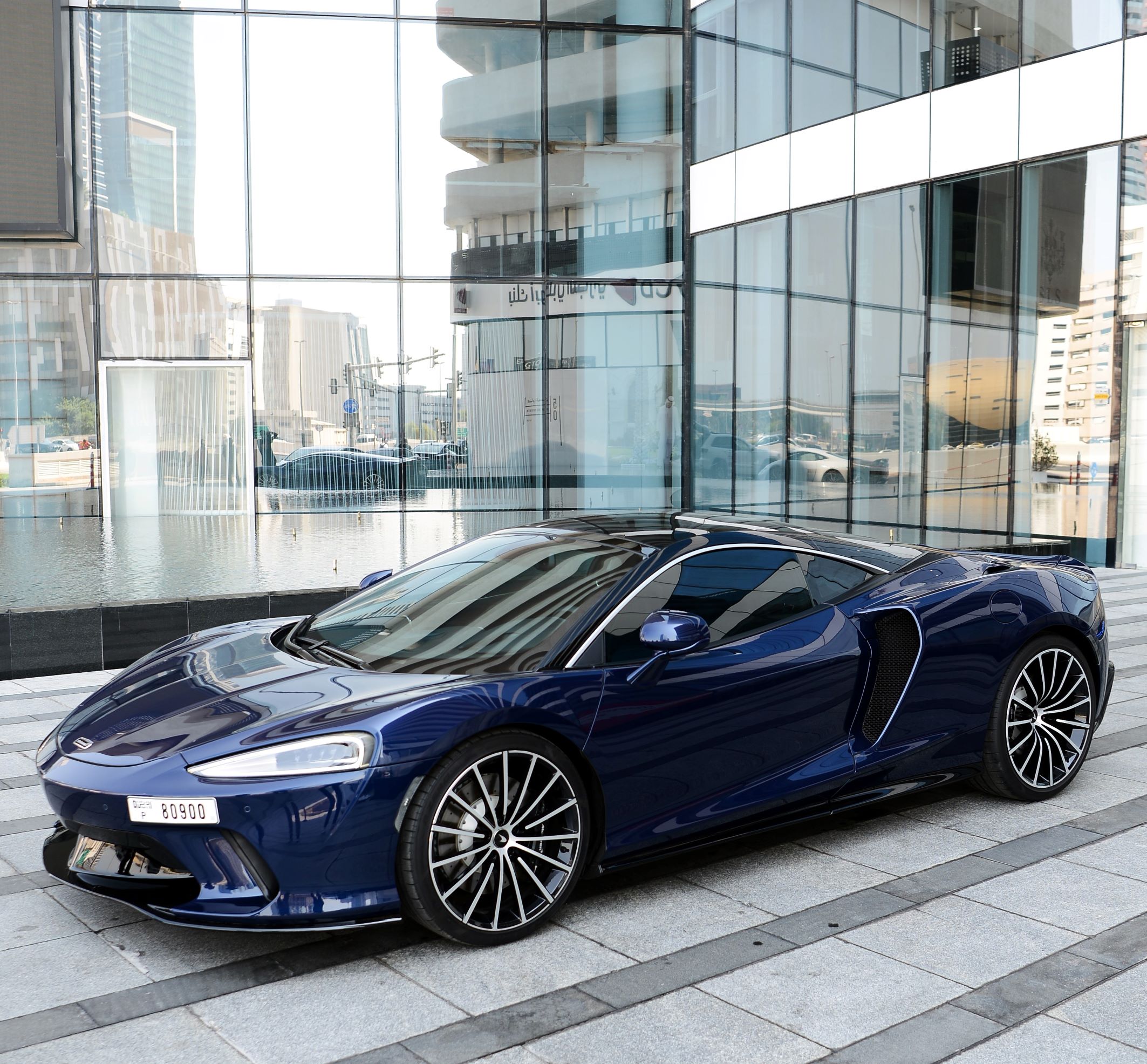 McLaren GT  BLUE 2020 Rental Dubai