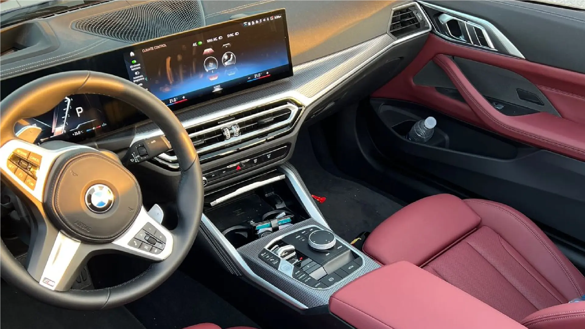 BMW 420i Convertible  BLUE 2024 Rental Dubai