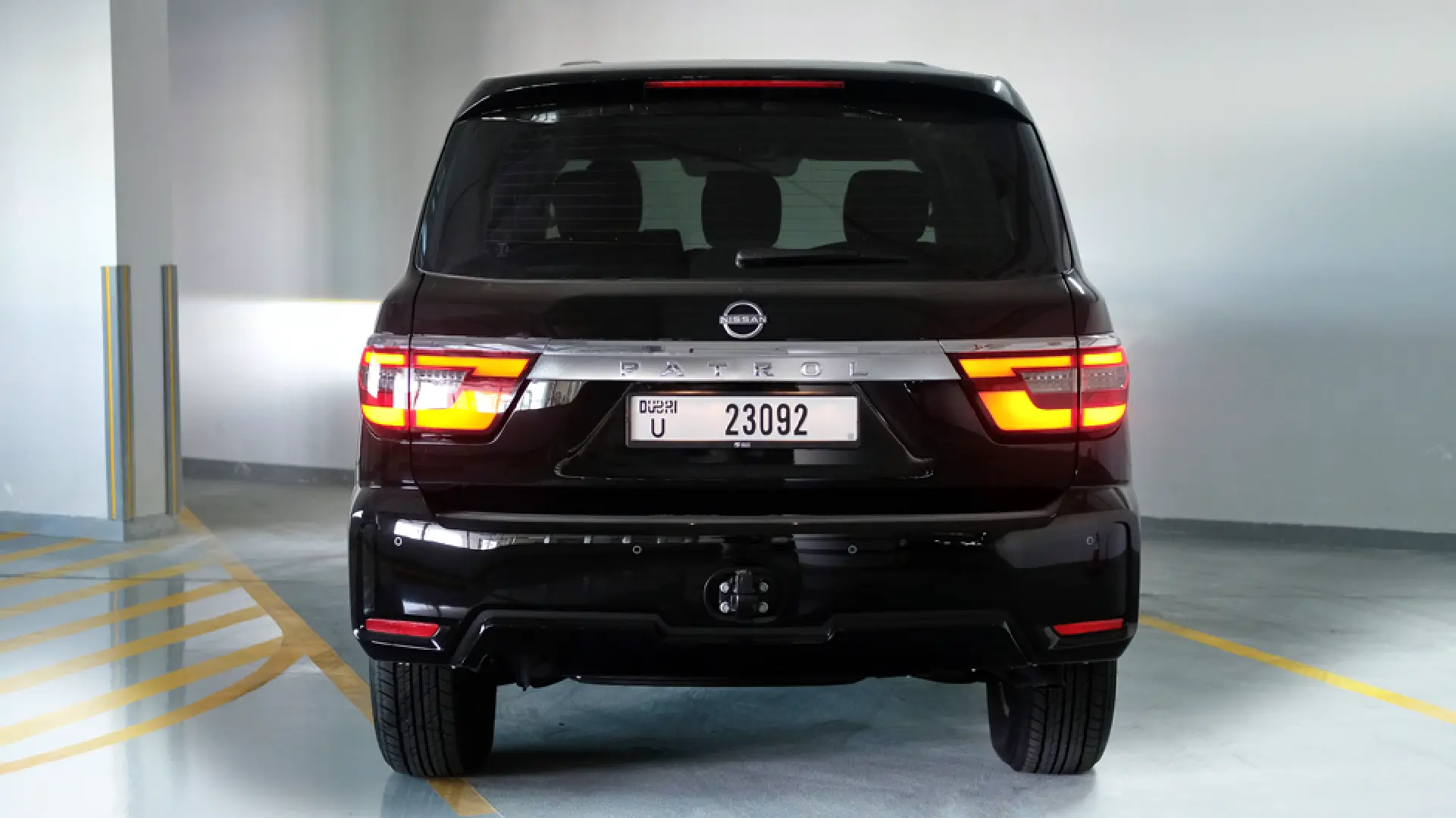 Nissan Patrol  BLACK 2024 Rental Dubai