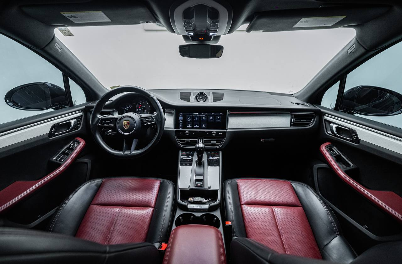 Porsche Macan S (red beautiful interior)  BLACK 2025 Rental Dubai