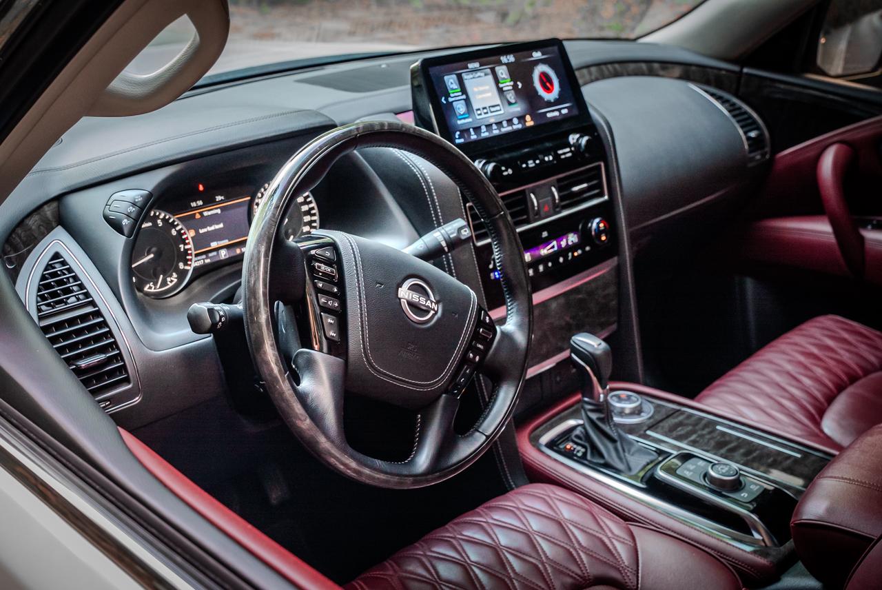 Nissan Patrol Platinium 2024  WHITE 2024 Rental Dubai