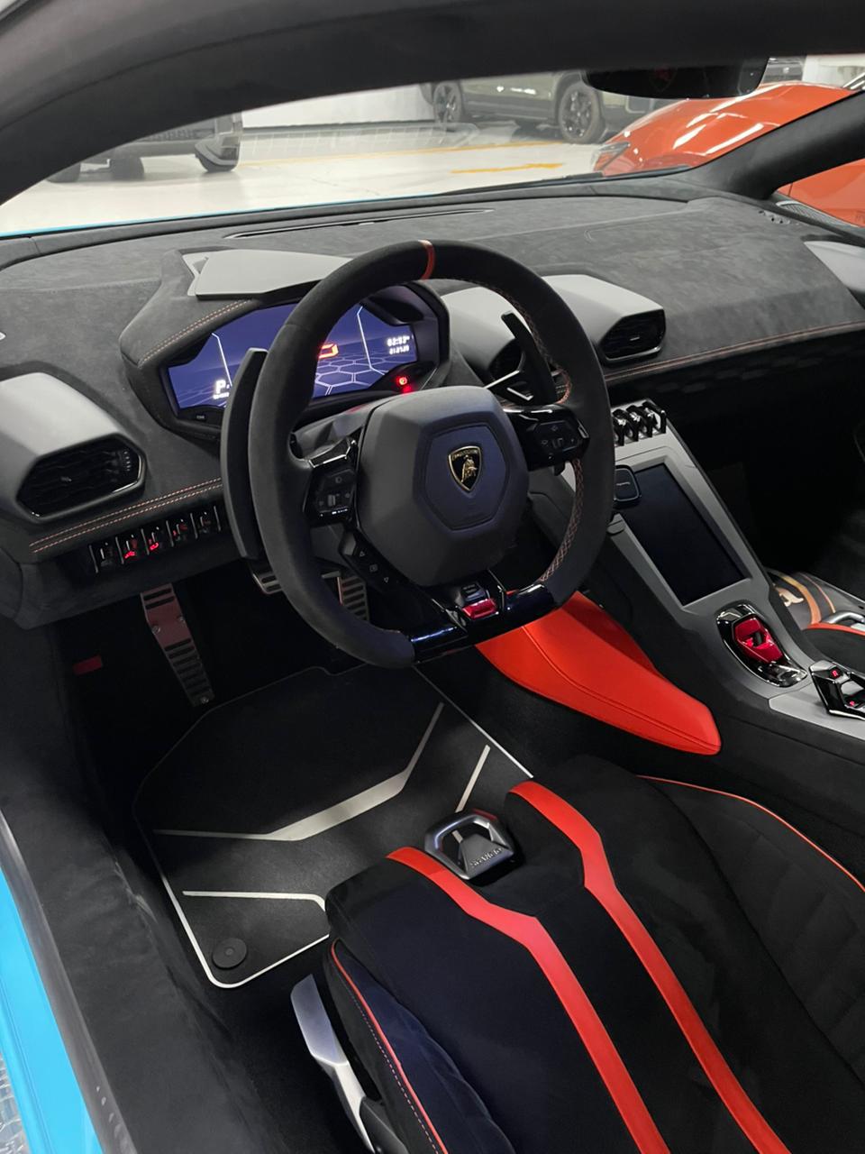 Lamborghini Huracan STO 2024  BLUE  Rental Dubai