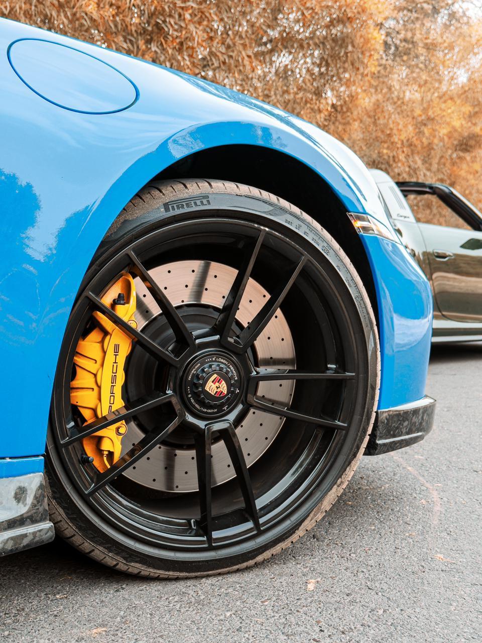 Porsche 911 GTS 2024  BLUE 2024 Rental Dubai