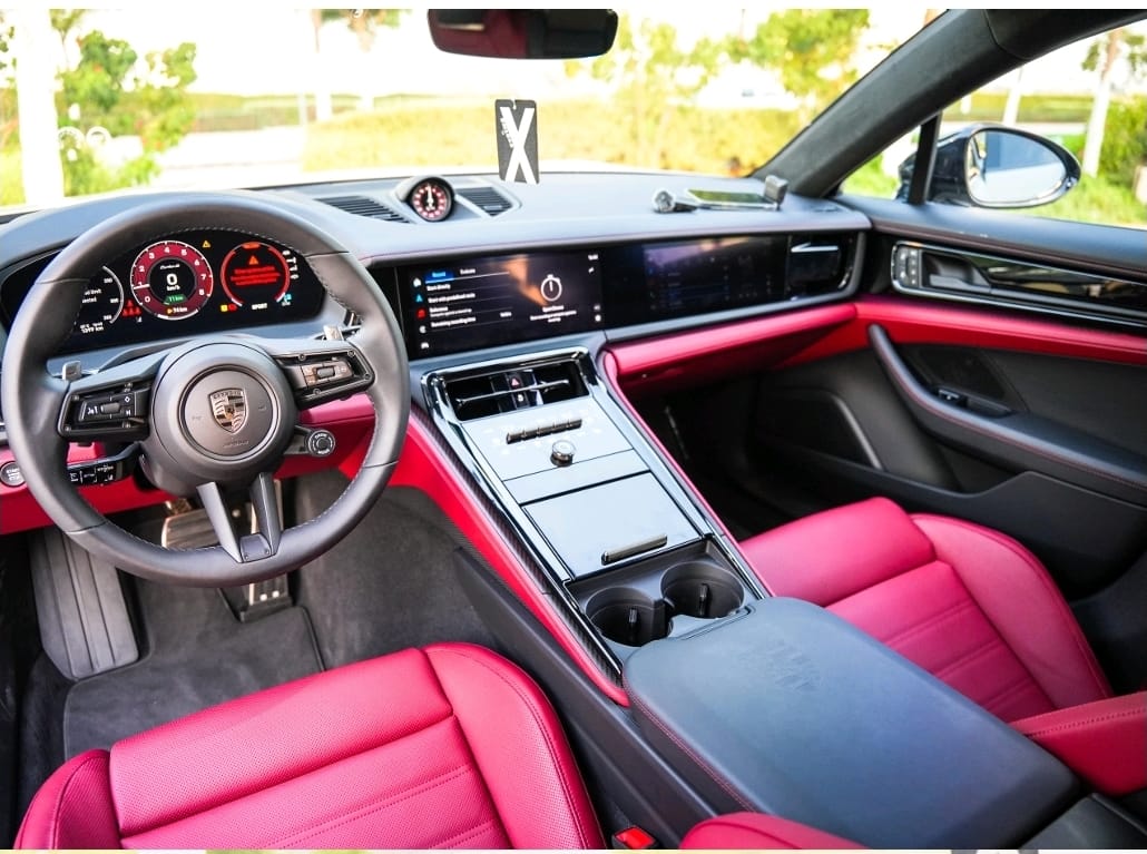 Porsche Panamera Turbo S E Hybrid  Nardo Grey 2025 Rental Dubai
