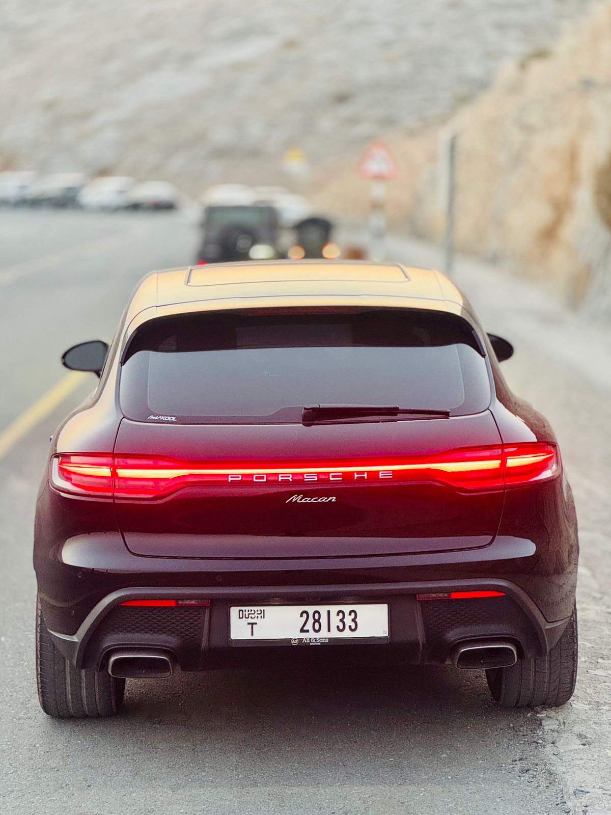 Porsche Macan 2025 (Brown beautiful interior)  BLACK 2025 Rental Dubai