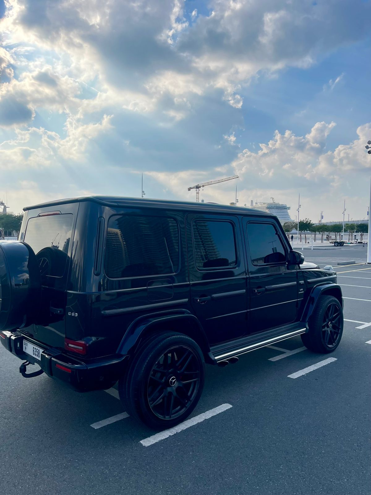 Mercedes Benz G63 AMG  BLACK 2020 Rental Dubai