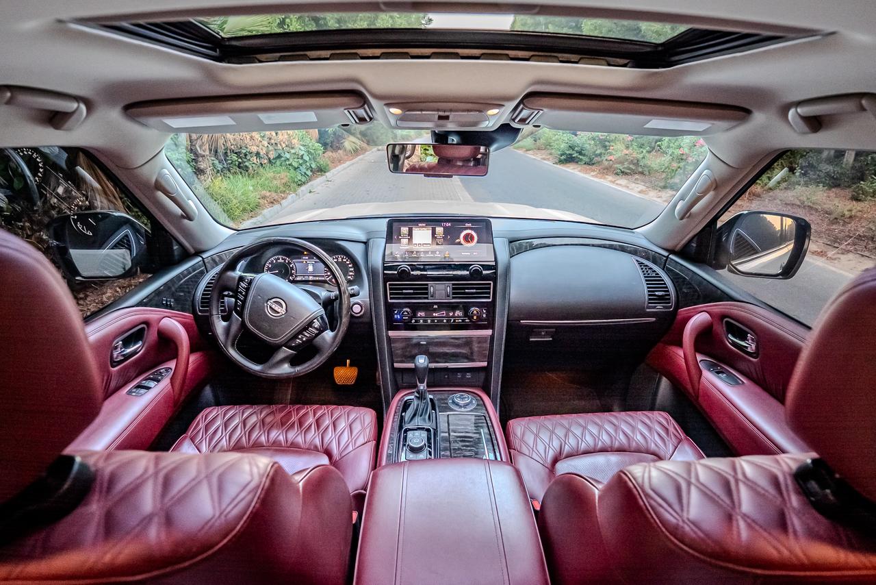 Nissan Patrol Platinium 2024  WHITE 2024 Rental Dubai