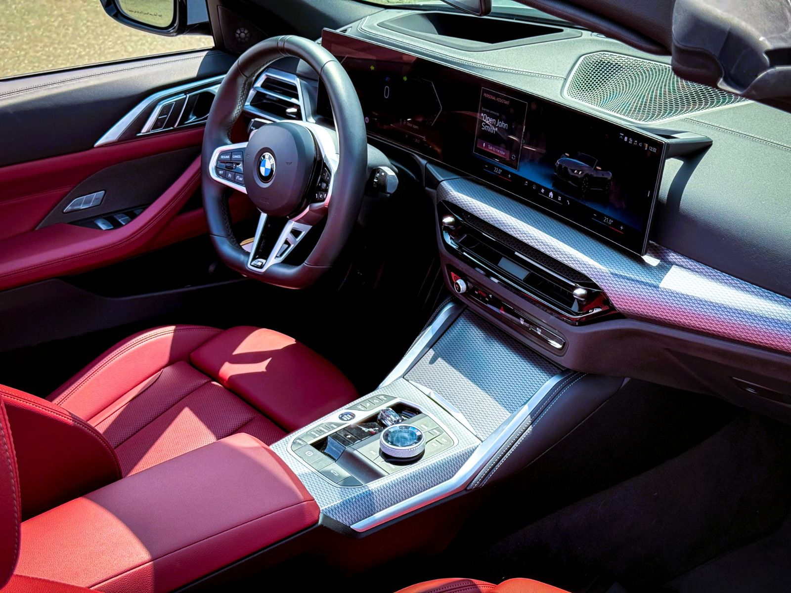 BMW 420i Convertible 2025  Nardo Grey 2025 Rental Dubai