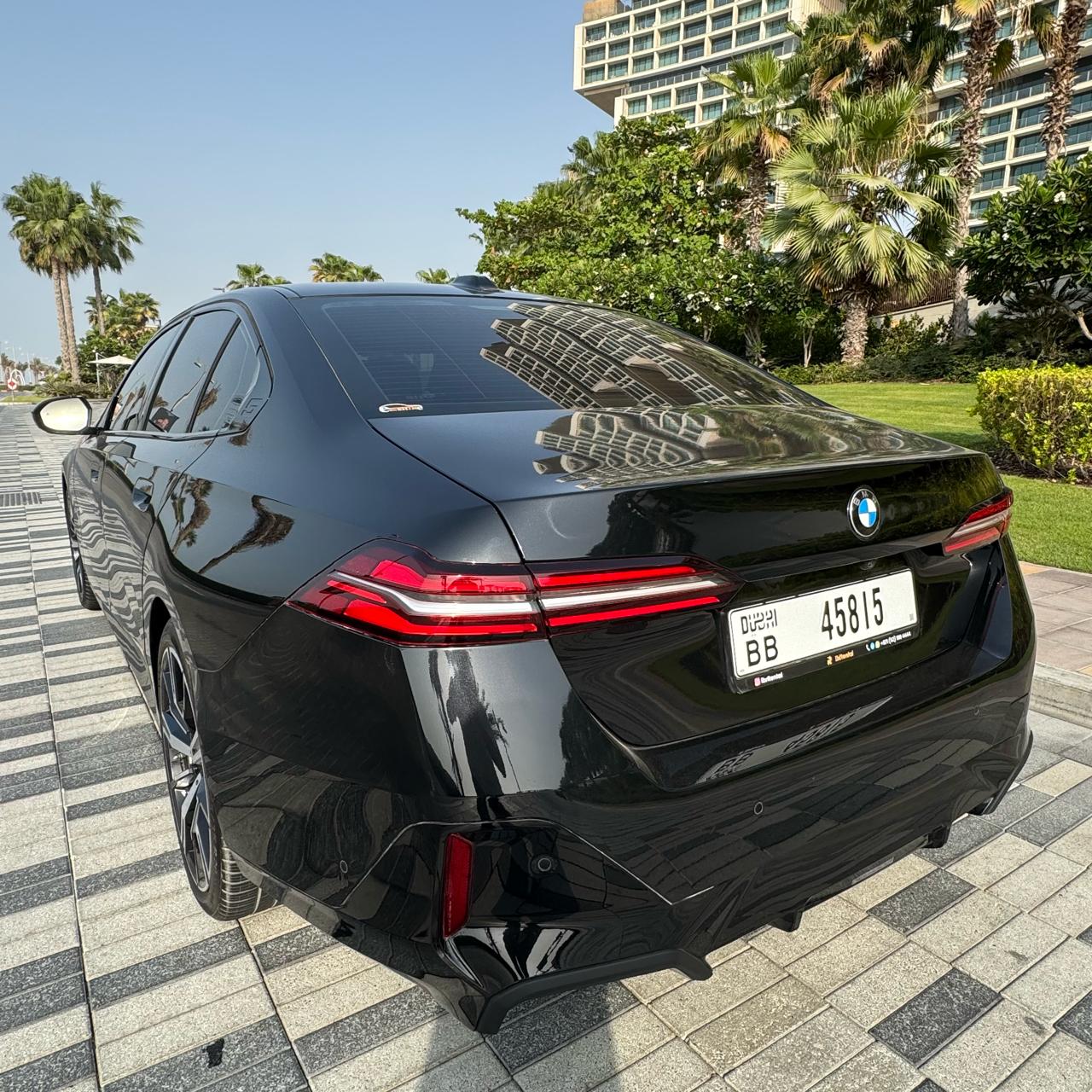 BMW 530i  BLACK 2024 Rental Dubai