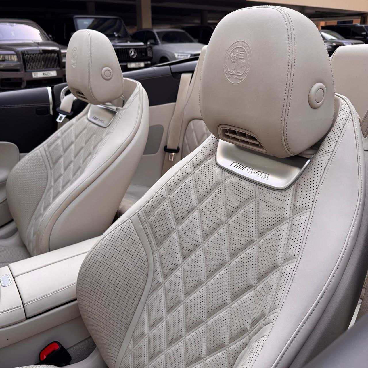 Mercedes AMG SL 55  WHITE 2023 Rental Dubai