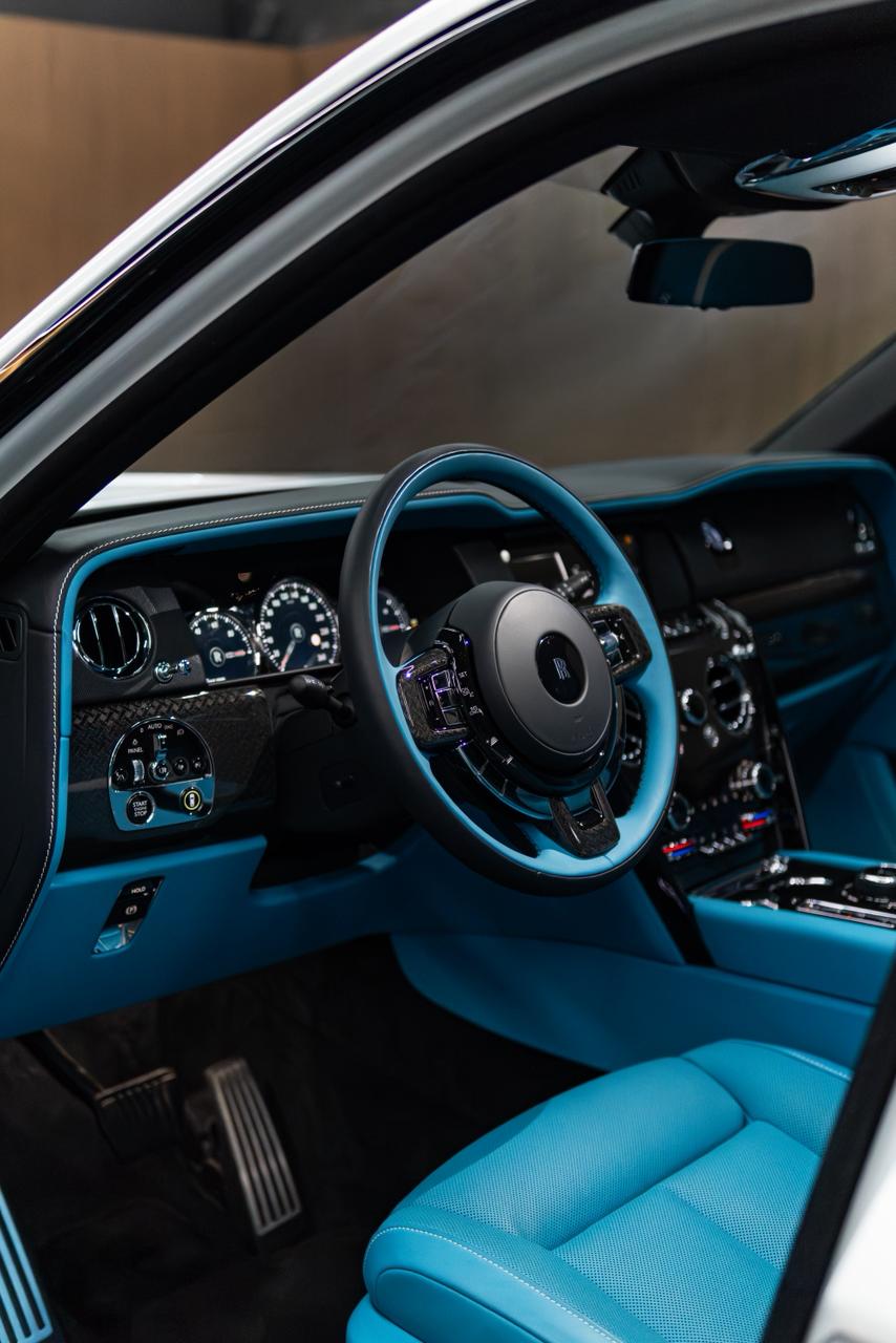 Rolls Royce Cullinan Black Badge White  WHITE 2024 Rental Dubai