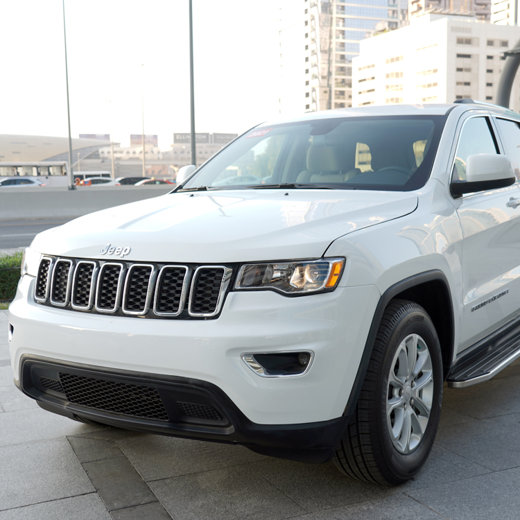  Jeep Grand Cherokee  WHITE 2021 Rental Dubai