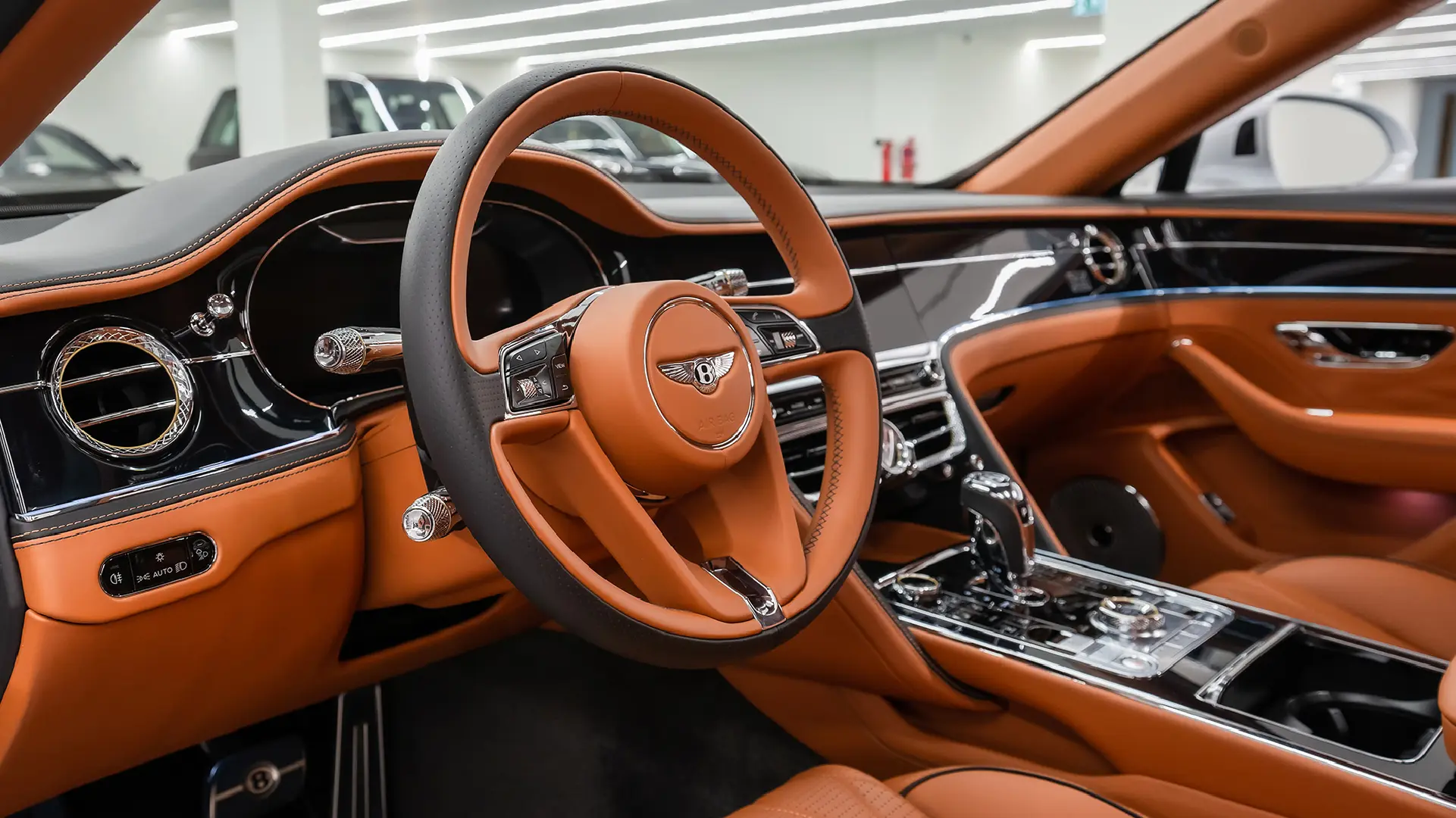 Bentley Flying Spur W12  WHITE 2023 Rental Dubai