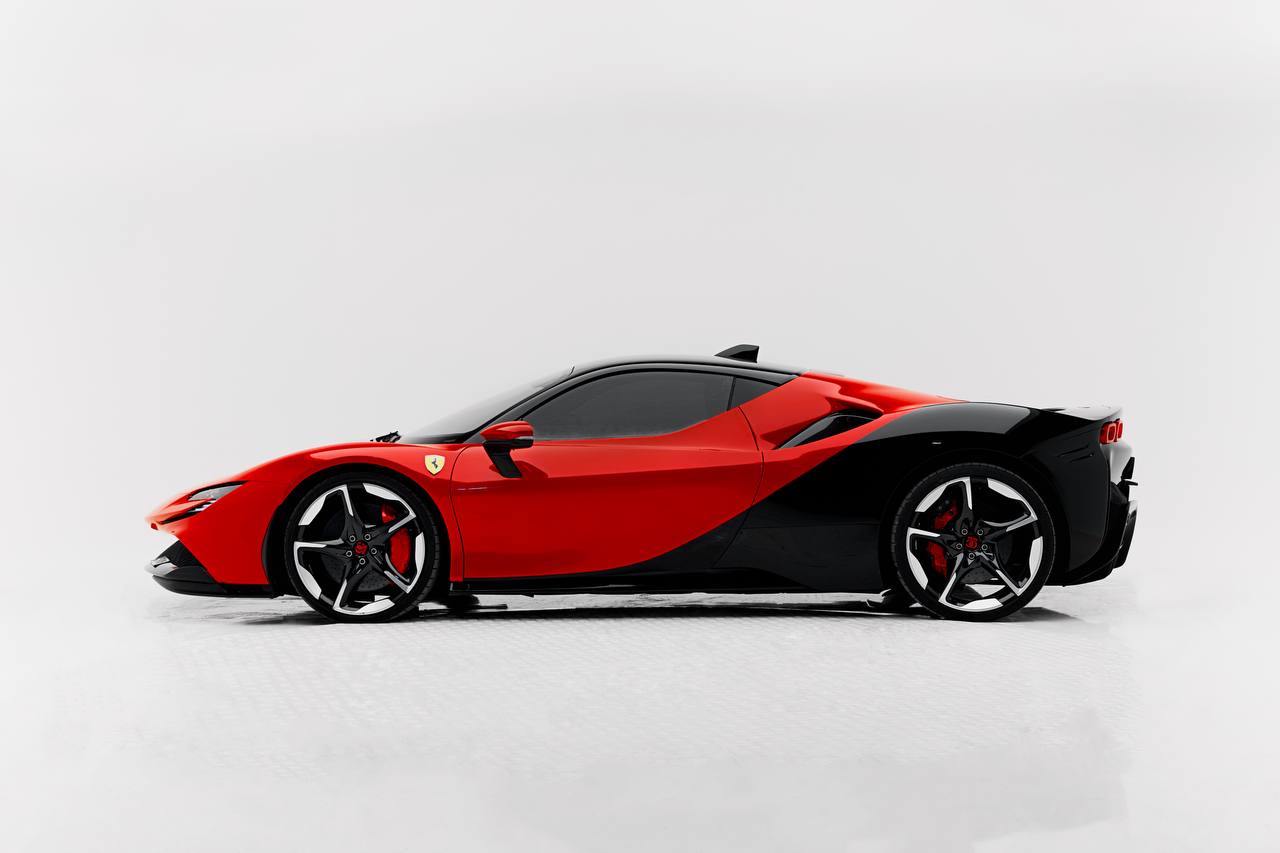 Ferrari SF90 Red  RED 2024 Rental Dubai