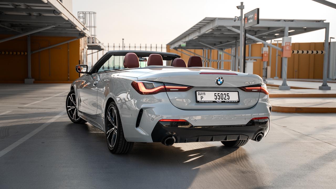 BMW 420i Convertible (2026)  Nardo Grey 2026 Rental Dubai