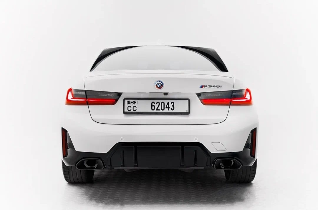 BMW M340i 2024  WHITE 2024 Rental Dubai