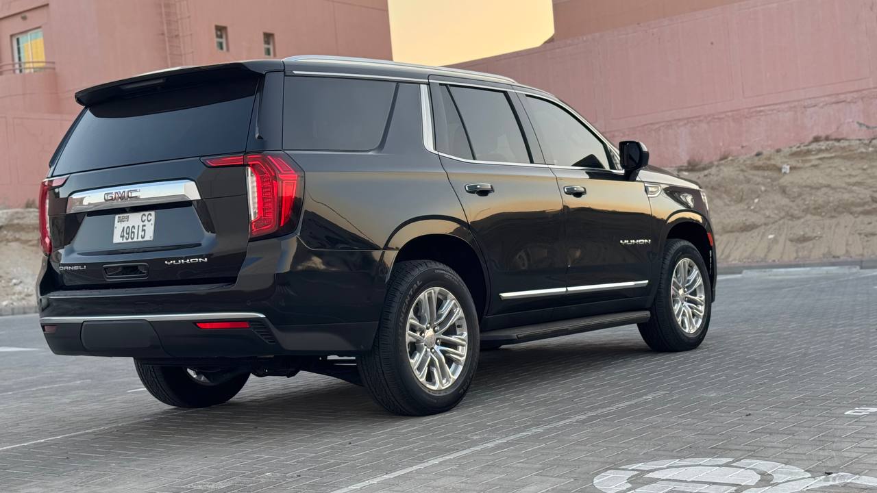 GMC Yukon Denali 2024  BLACK 2024 Rental Dubai