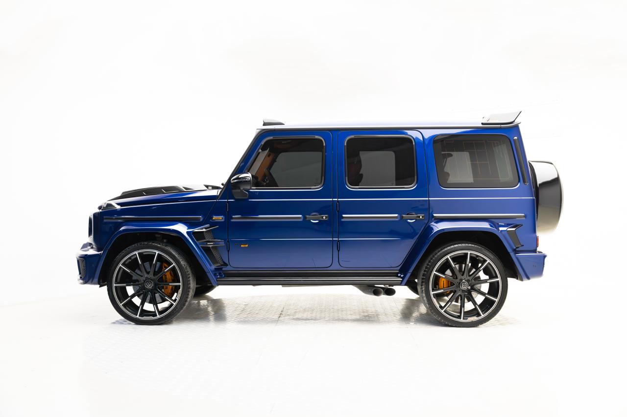 Mercedes AMG Brabus G700 Blue  BLUE  Rental Dubai