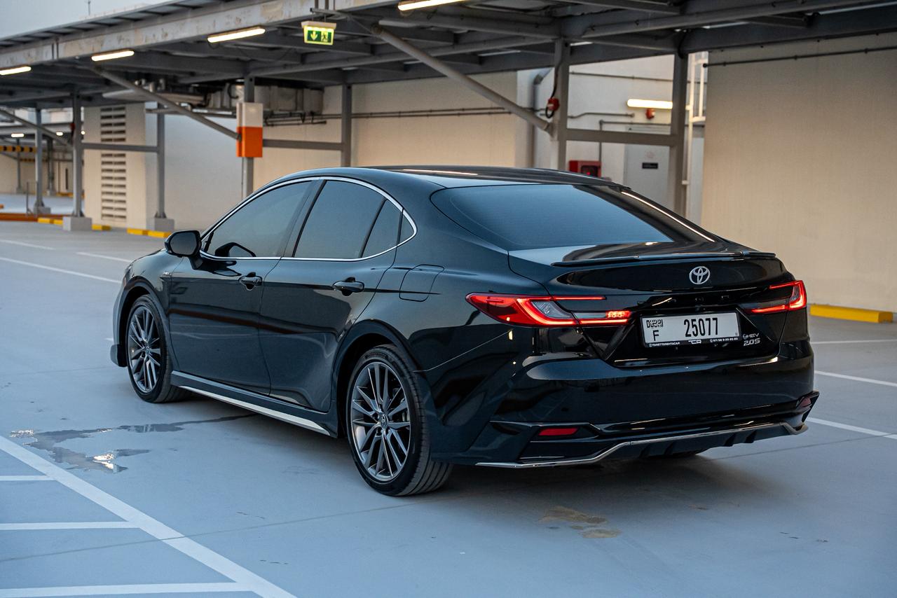 Toyota Camry 2025  BLACK 2025 Rental Dubai