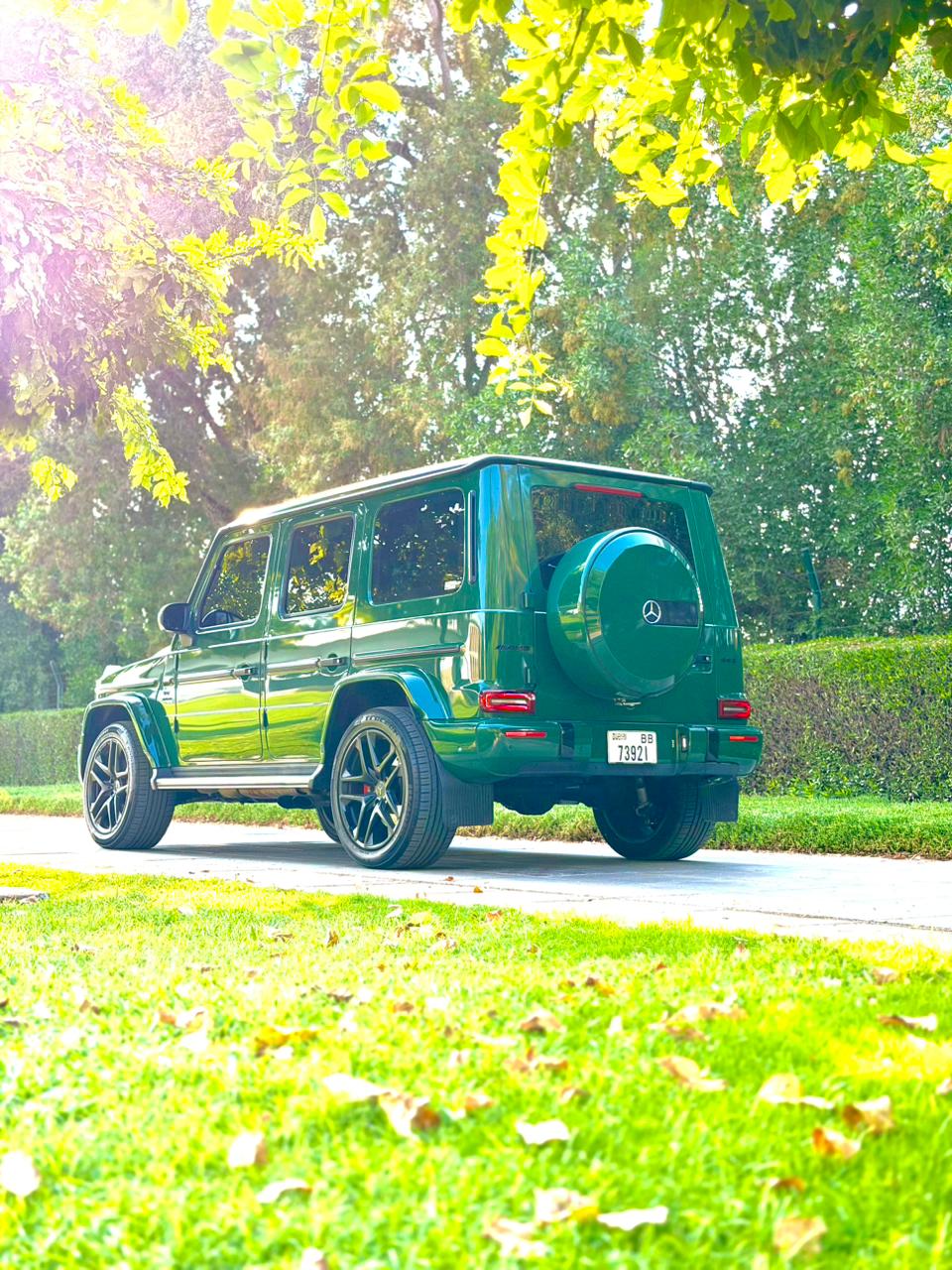 Mercedes G63 AMG 2024 Green  GREEN 2023 Rental Dubai