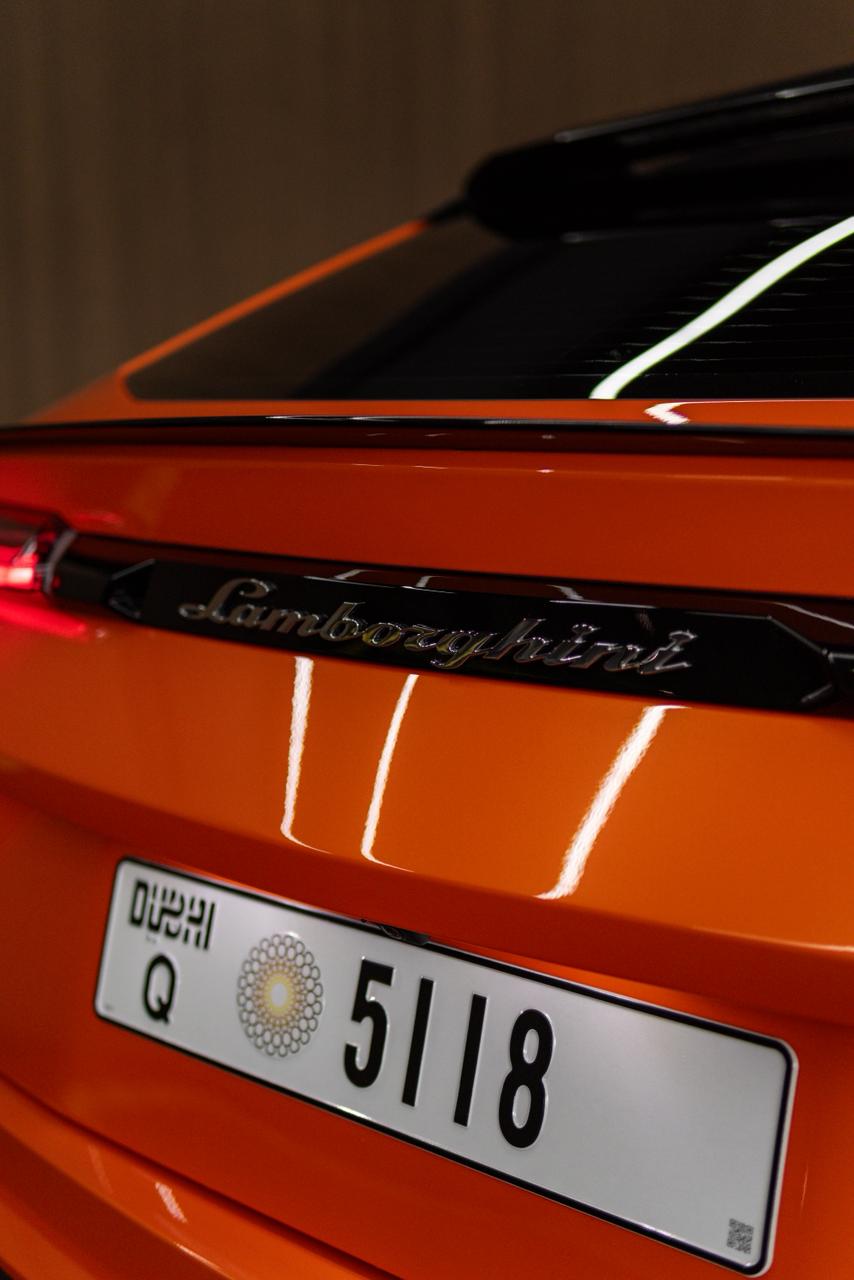 Lamborghini MY20 Urus Noetic Exhaust  ORANGE 2023 Rental Dubai