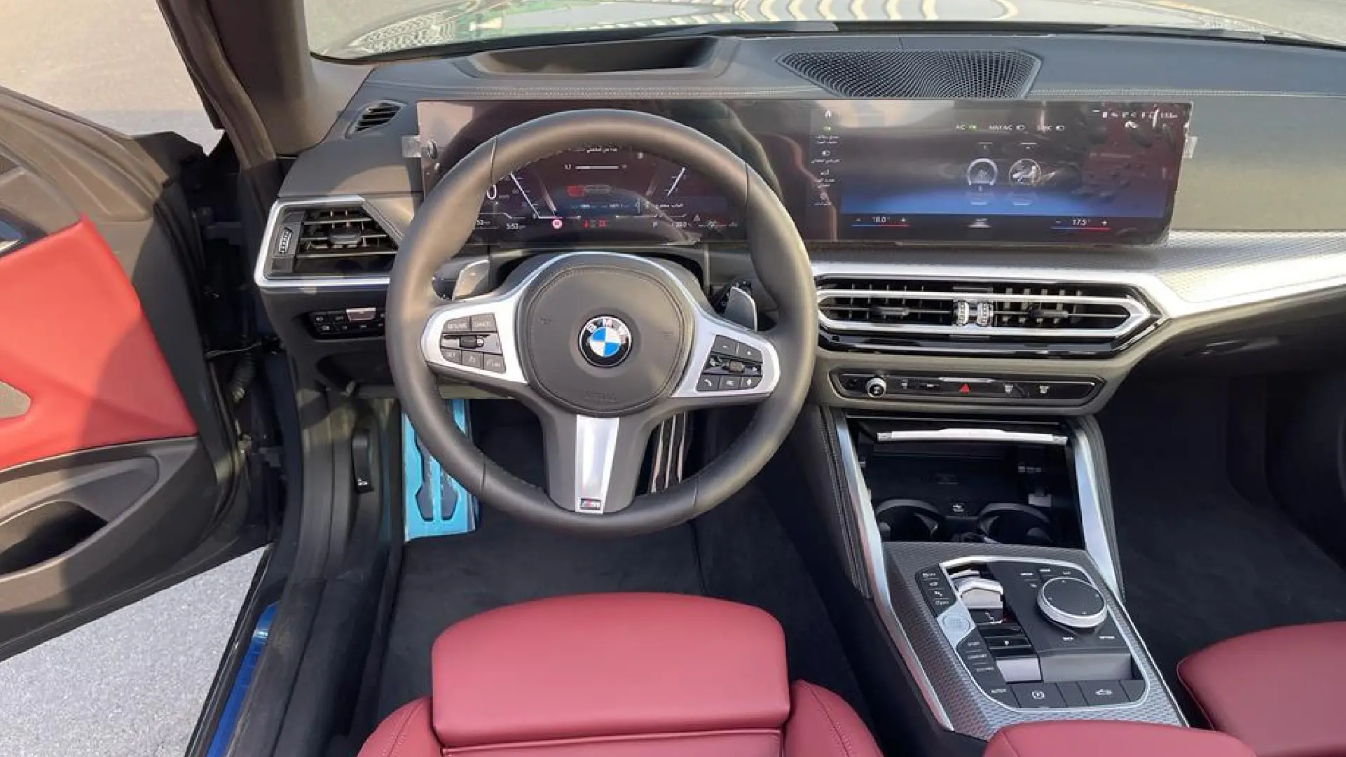 BMW 420i Convertible  GREY 2024 Rental Dubai