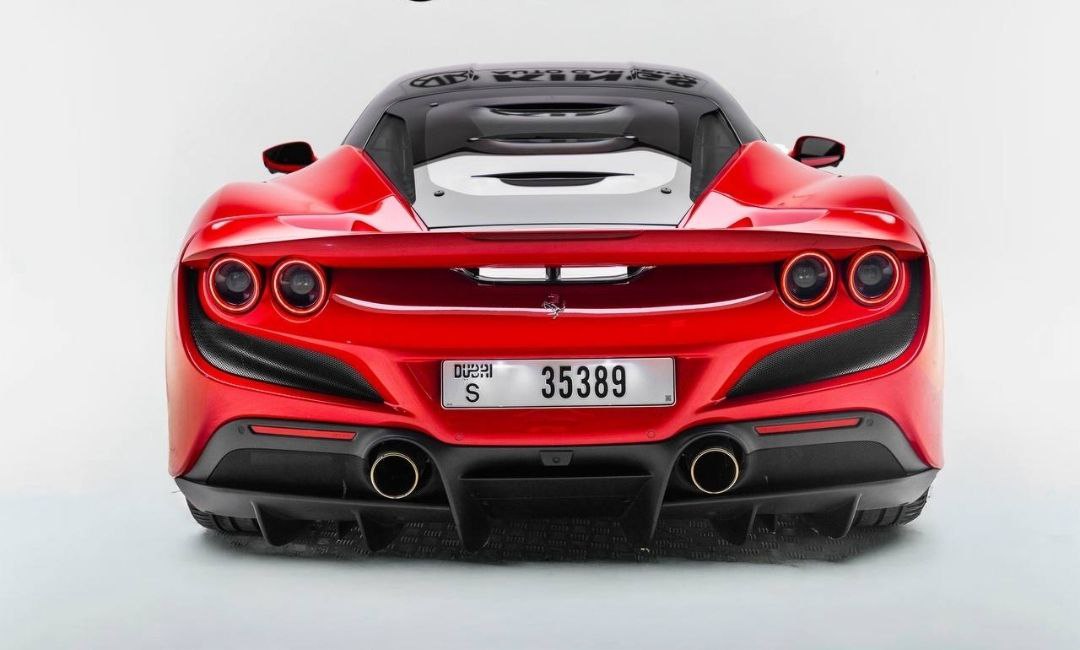 Ferrari F8 Tributto  RED 2021 Rental Dubai