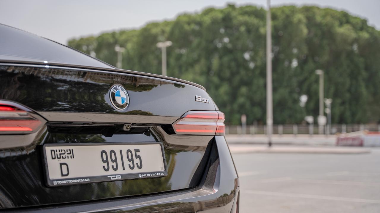 BMW 530i (2025)  BLACK 2025 Rental Dubai