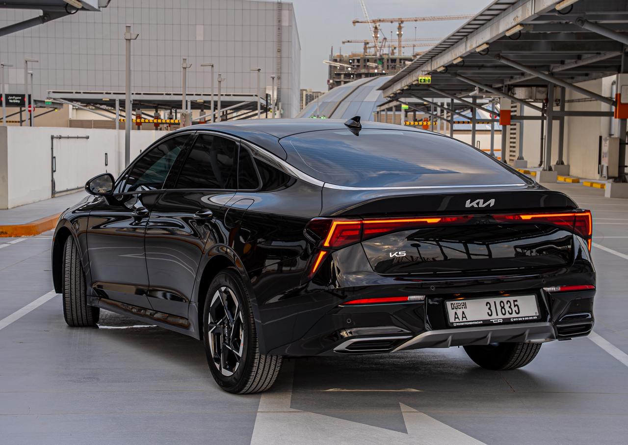 KIA K5 2025  BLACK 2025 Rental Dubai