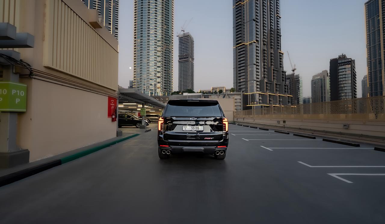 Chevrolet Tahoe RST 2025  BLACK 2025 Rental Dubai