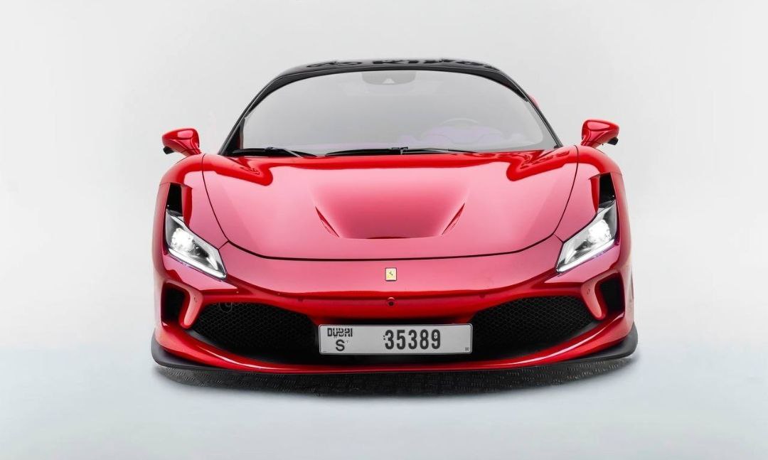 Ferrari F8 Tributto  RED 2021 Rental Dubai