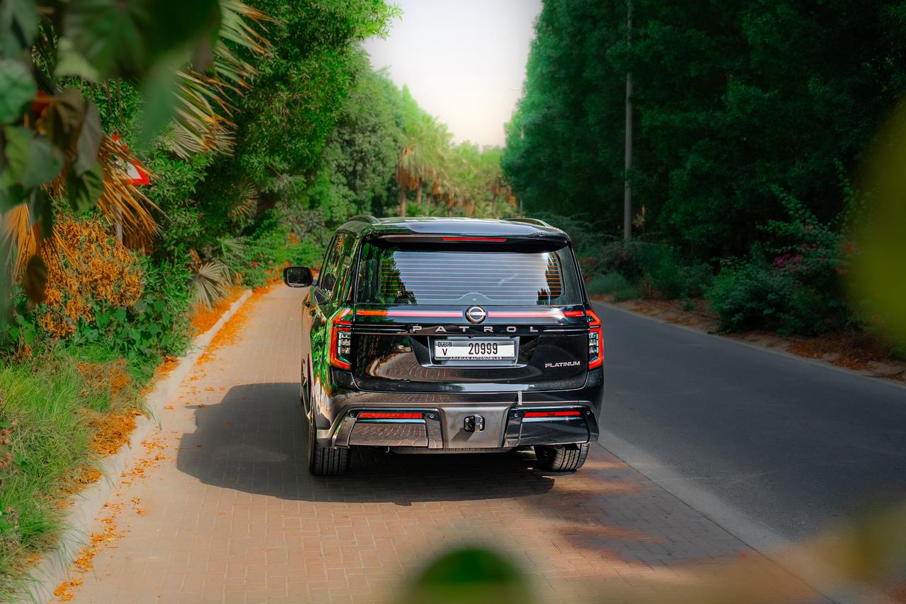 Nissan Patrol Platinum 2026  BLACK 2026 Rental Dubai