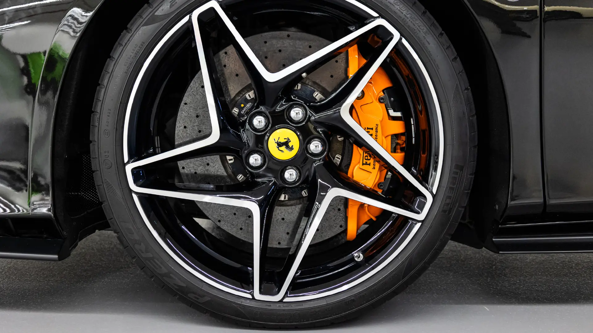 Ferrari F8 Spider  BLACK 2024 Rental Dubai