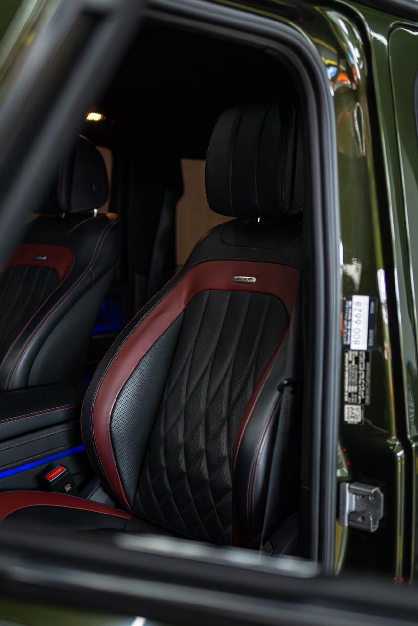 Mercedes G63 AMG Green Olive  GREEN 2024 Rental Dubai